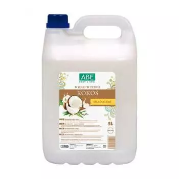 Мыло жидкое Abe 5л Кокос с экстрактом миндаля