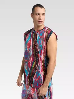 Мышечная рубашка делео Carlo Colucci, синий