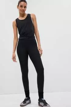 Мышечный жилет без рукавов Gap, черный