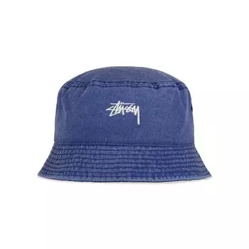 Мытая панама Stussy Stock, Dark Royal