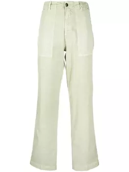 Myths прямые брюки с карманами, зеленый