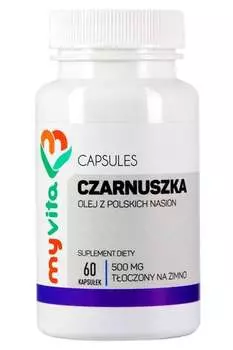 MyVita Черный тмин - масло в капсулах 500мг, 60 капс.