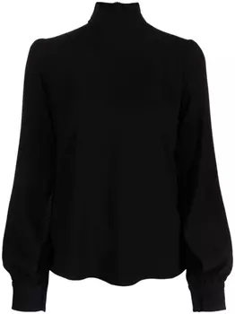 N21 блузка с объемными рукавами, черный