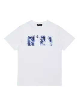 N21 Детская футболка с логотипом N21 Kids, белый