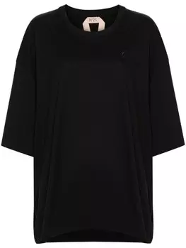 N21 футболка с логотипом, черный