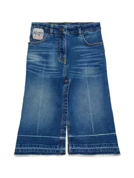 N21 Kids джинсовая юбка, синий