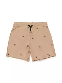 N21 Kids плавки-шорты с принтом, нейтральный