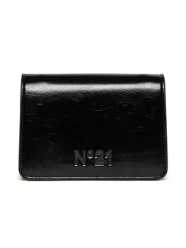 N21 Kids сумка через плечо с логотипом, черный