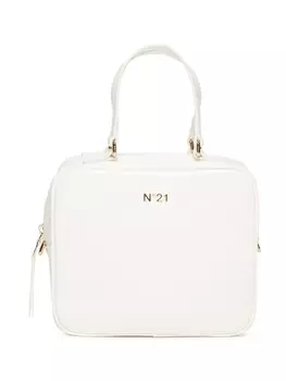 N21 Kids сумка-тоут с логотипом, белый