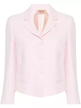 N21 креповый блейзер, розовый