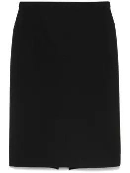 N21 мини-юбка со вставками, черный