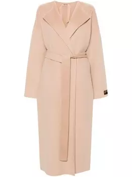 N21 пальто макси без застежки, нейтральный цвет