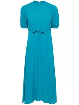 N21 платье с завышенной талией, синий