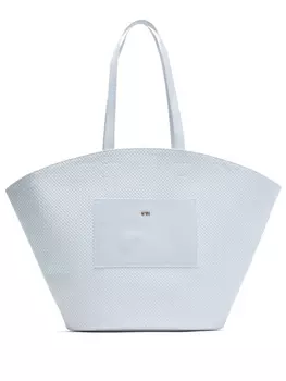 N21 плетеная сумка-тоут Panier, синий