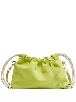 N21 сумка через плечо Eva с цепочкой, зеленый