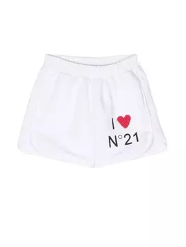N22 шорты I Love N21, белый