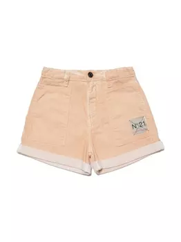 N22 шорты с нашивкой-логотипом, нейтральный цвет