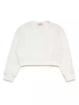 N22 толстовка из смесового хлопка, белый