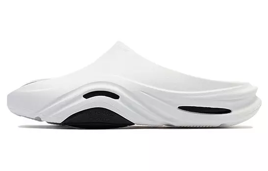 N40 Шлепанцы мужские черный/белый 361°