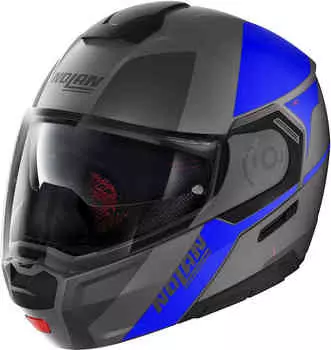 N90-3 Шлем Wilco N-Com Nolan, серый/синий