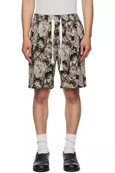 N°08 шорты catshorts гобеленовые Bless, цвет colourmix