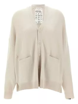 N.24 кардиган на пуговицах extreme cashmere, нейтральный