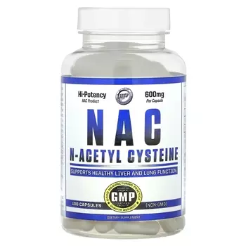 N-ацетилцистеин Hi Tech Pharmaceuticals NAC 600 мг, 100 капсул