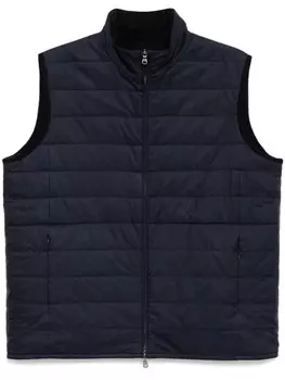 N.Peal дутый жилет, синий