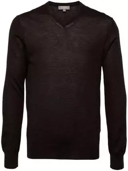 N.Peal джемпер Conduit FG V Neck, коричневый