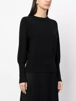 N.Peal джемпер из органического кашемира, черный