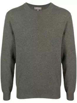 N.Peal джемпер из органического кашемира, зеленый