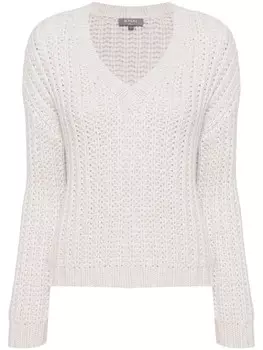 N.Peal джемпер крупной вязки, нейтральный цвет