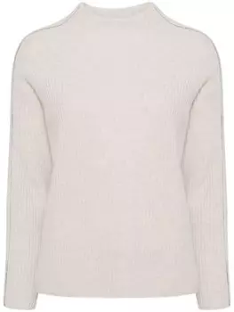 N.Peal джемпер с воротником-воронкой, серый