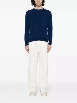 N.Peal джемпер Shoreditch из органического кашемира, синий