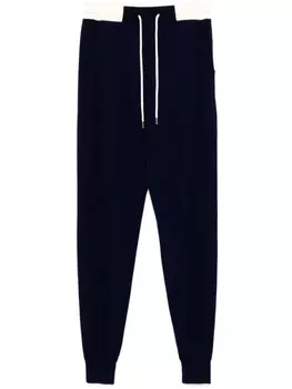 N.Peal джогеры Cotton Cash Silk, синий