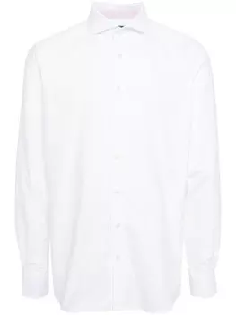 N.Peal фланелевая рубашка Cannes, белый