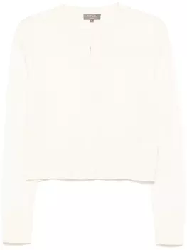 N.Peal футболка с круглым вырезом, нейтральный