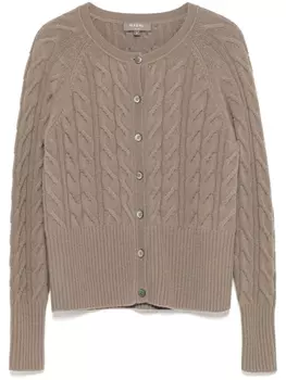N.Peal кардиган Myla Cable, коричневый