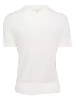 N.Peal кашемировая футболка Isla, серый