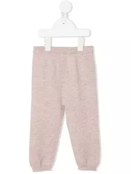 N.Peal кашемировые легинсы Bear Pocket, коричневый