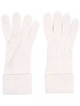 N.Peal кашемировые перчатки, нейтральный цвет