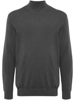 N.Peal кашемировый джемпер Mayfair, серый