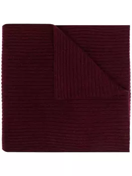 N.Peal кашемировый шарф крупной вязки, красный