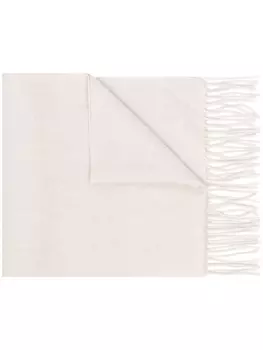 N.Peal кашемировый шарф, нейтральный цвет