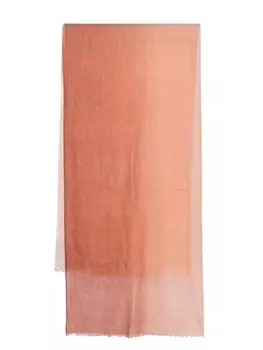 N.Peal кашемировый шарф с эффектом деграде, коричневый