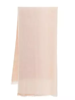 N.Peal кашемировый шарф с эффектом деграде, коричневый