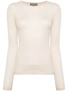 N.Peal кашемировый топ Eden, нейтральный цвет