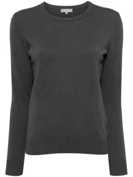 N.Peal кашемировый топ Evie Classic, серый