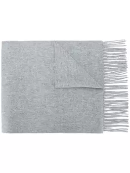 N.Peal плетеный шарф, серый