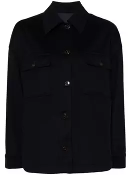 N.Peal рубашка Olivia с длинными рукавами, синий